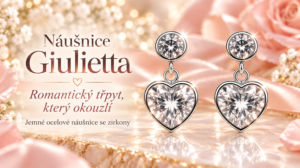 Dámské ocelové náušnice Giulietta 2